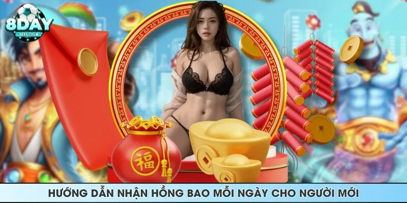 Hướng dẫn nhận hồng bao mỗi ngày cho người mới